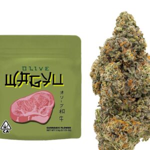 Buy Olive Wagyu Weed Strain by The Rare Online