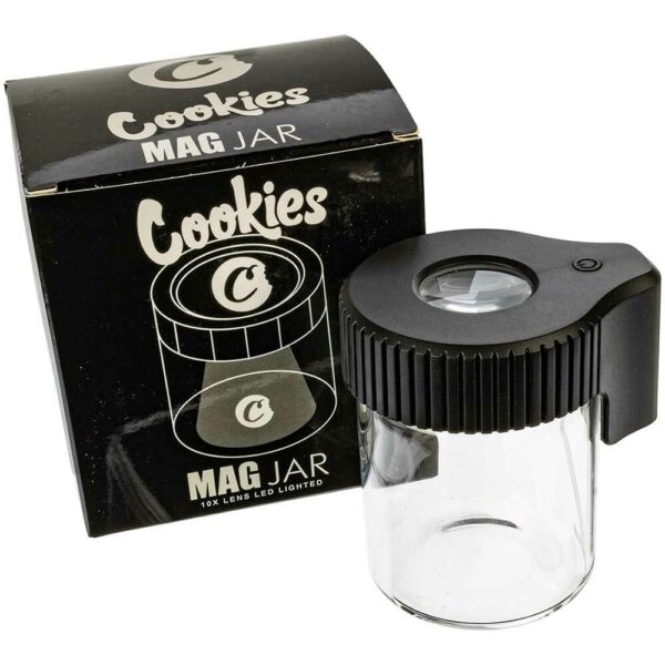 Buy Cookies Led Lit Airtight Mag Jar Online