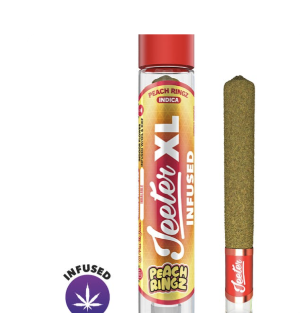 Buy Peach Ringz Jetter XL Infused 2G Pre Roll