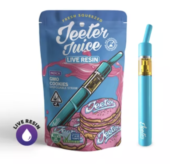 Buy GMO Cookies Jeeter Juice Live Resin Disposable Straw